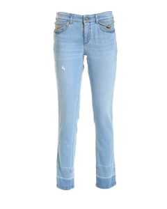 Versace Jeans Couture Logo Patch Jeans