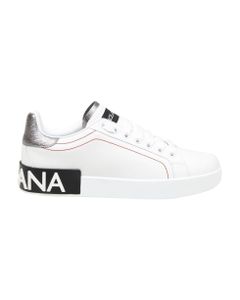 Portofino Sneakers In White Leather