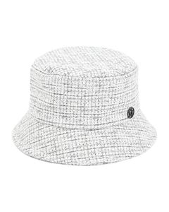 Maison Michel Axel Logo Plaque Bucket Hat