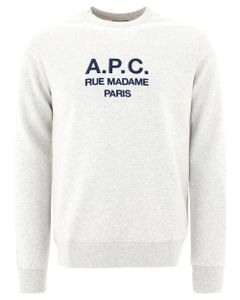 A.P.C. Logo Embroidered Sweatshirt