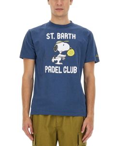 Mc2 Saint Barth Printed Crewneck T-Shirt