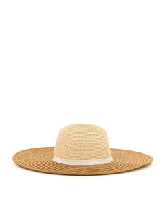 Branded straw hat