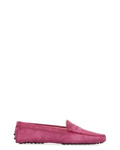Tod's Gommino Pebbled Slip-On Loafers