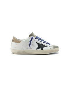 Super-star Leather Upper Suede Toe And Tejus Print Nabuk Heel