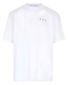 Off-White Caravaggio Logo Printed Oversized T-Shirt