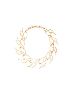 Bb Gold Colored Brass Necklace Blumarine Woman