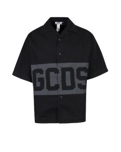 GCDS Logo Printed Short-Sleeved Shirt