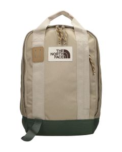 Backpack In Beige Synthetic Fibers
