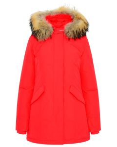 Woolrich Fur-Trimmed Hooded Padded Coat