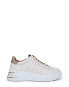 Hogan Rebel Lace-Up Round-Toe Sneakers