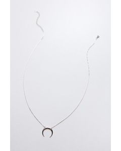 Crescent Pendant Necklace