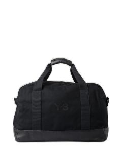 Y-3 Classic Logo Printed Zipped Duffle Bag