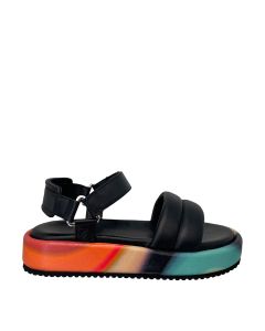 Multicolour sole sandals
