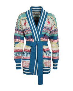 W's Knit Belted Cardigan