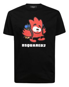 Dsquared2 Graphic Print Crewneck T-Shirt