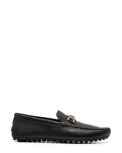 Tod's Chain Embellished Moccasin Loafers