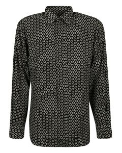 Tom Ford Motif-Printed Buttoned Shirt