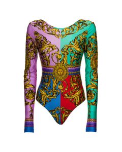 Versace Jeans Couture Woman Multicolor Body With Baroque Print