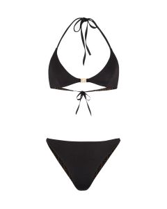 Fendi Logo Detailed Bikini Set