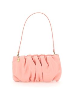 Staud Bean Ruched Strapped Clutch Bag