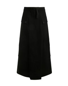 Moncler Button Detailed Belted Skirt