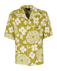Floral Print Short Sleeved Shirt