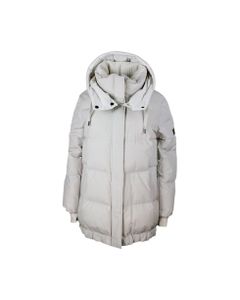 3/4 Quilted Jacket In Water-repellent Cotton Taffeta In