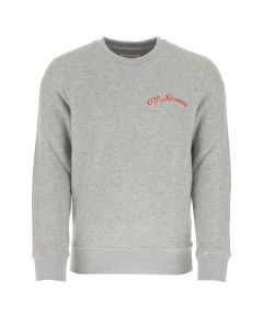 Alexander McQueen Logo Embroidered Sweatshirt