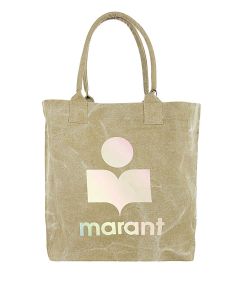Isabel Marant Yenky Logo Printed Tote Bag