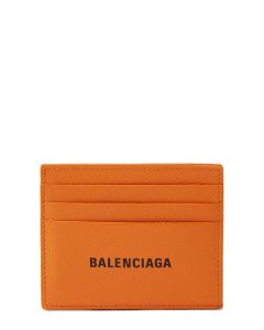 Balenciaga Logo Print Card Holder