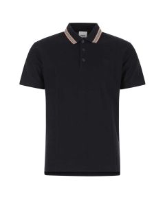 Burberry Logo Embroidered Short-Sleeved Polo Shirt