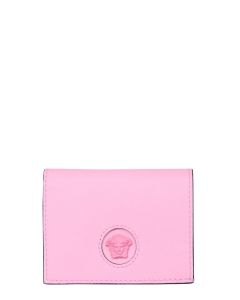 Versace Medusa Plaque Compact Wallet