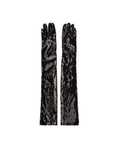 Maison Margiela Sequin-Embellished Slip-On Gloves
