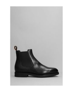 Enver Ankle Boots In Black Leather