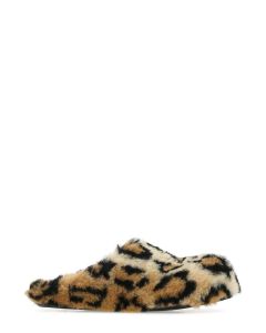 Marni Leopard-Printed Slip-On Slippers