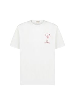 Alexander McQueen Graphic-Print Crewneck T-Shirt