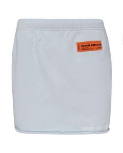 Heron Preston Logo Patch High-Waist Mini Skirts