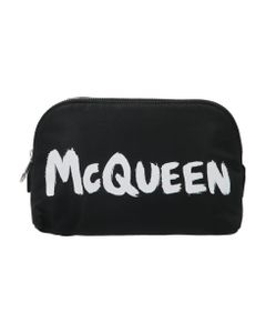 'mcqueen Graffiti' Clutch Bag