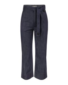 'S Max Mara Belted Loose-Fit Jeans