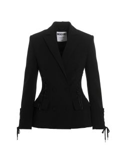 Moschino Double-Breasted Laced Blazer