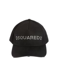 Jewel Dsquared2 hat in black