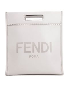 Roma Lettering Shopper Tote Bag