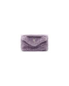 Small Puffer Bag In Shearling