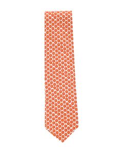 All-over Floral Print Tie