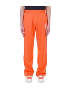 Pants In Orange Polyamide