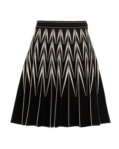 Alexander McQueen Elasticated Waistband Pleated Mini Skirt