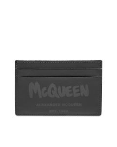 Alexander McQueen Logo Printed Card Holder