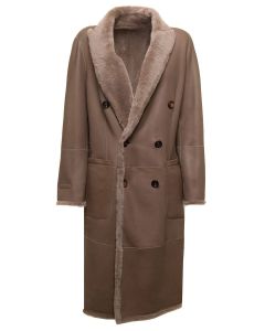 Brunello Cucinelli Double Breasted Reversible Coat