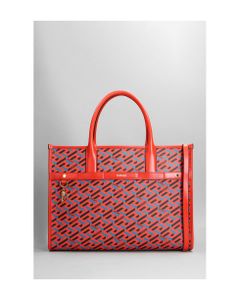 Tote In Red Leather