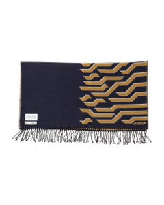 Wool Stole With Fringes